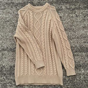 Aritzia Melissa Sweater by Wilfred in Gold Camel (NWT)